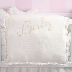 Baby crib bedding linen duvet pillow sham